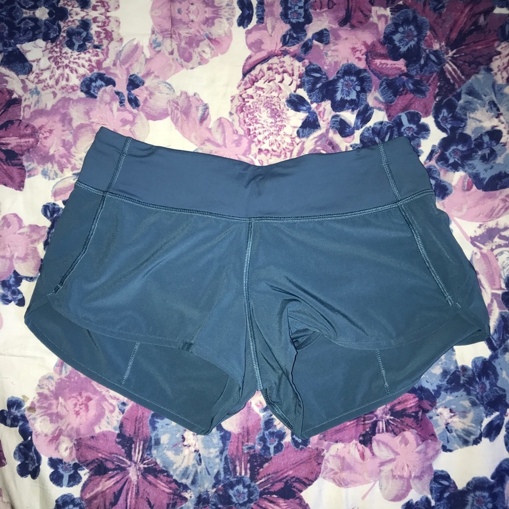 Lululemon Speed Up Short 2.5” Illuminight Blue